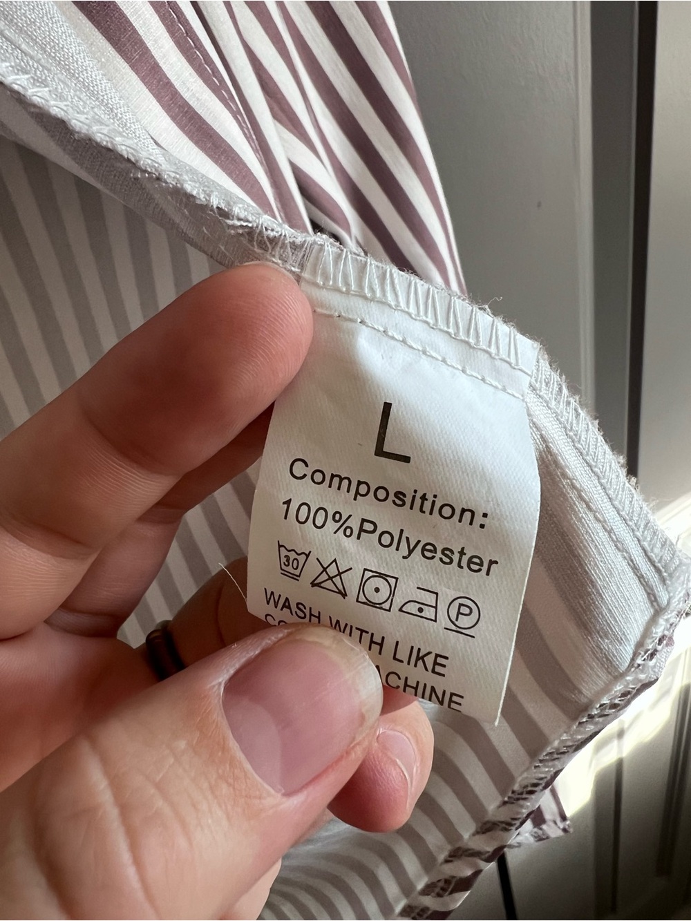 Stripped Button down - Picture 2 of 2